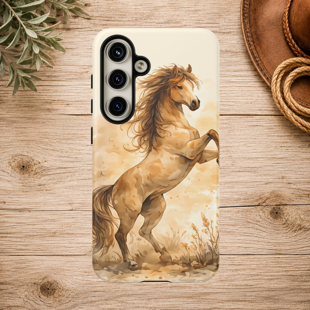 Horse Rearing Tough Phone Case