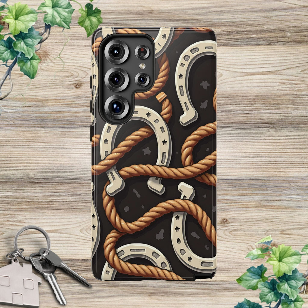 Horseshoes and Ropes-Phone Case
