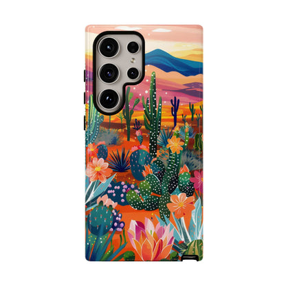 Colorful Cactus Phone Case