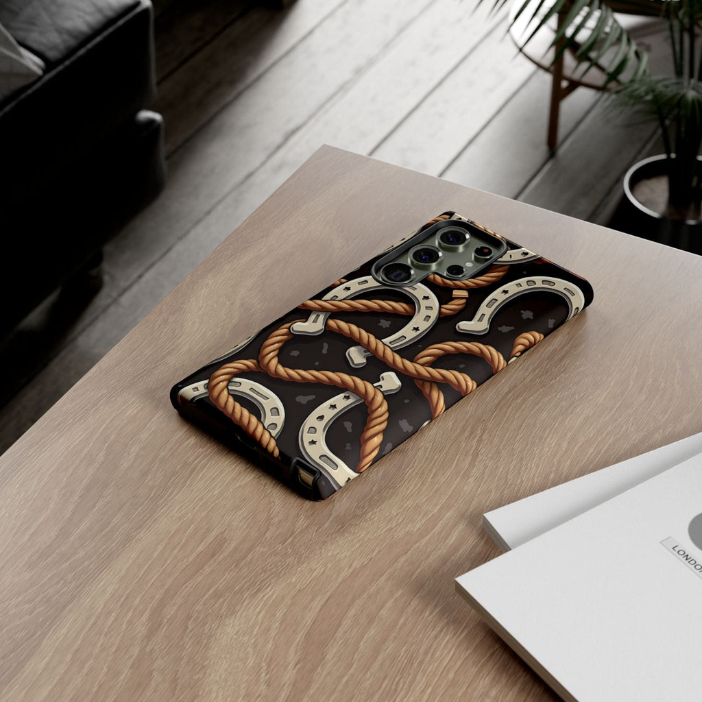 Horseshoes and Ropes-Phone Case