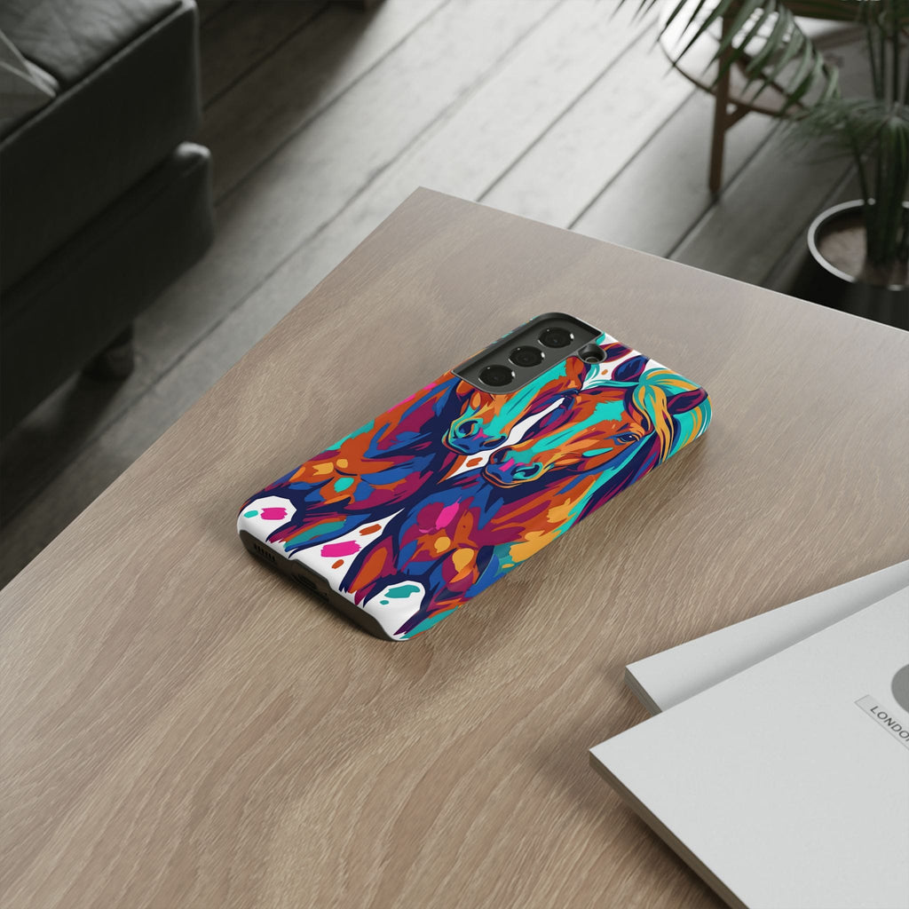 Vibrant Pop Art Equine Phone Case