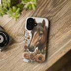 Painted Horse & Roses – Phone Case