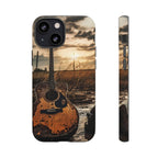 Guitar in a Wet Field -Phone Case