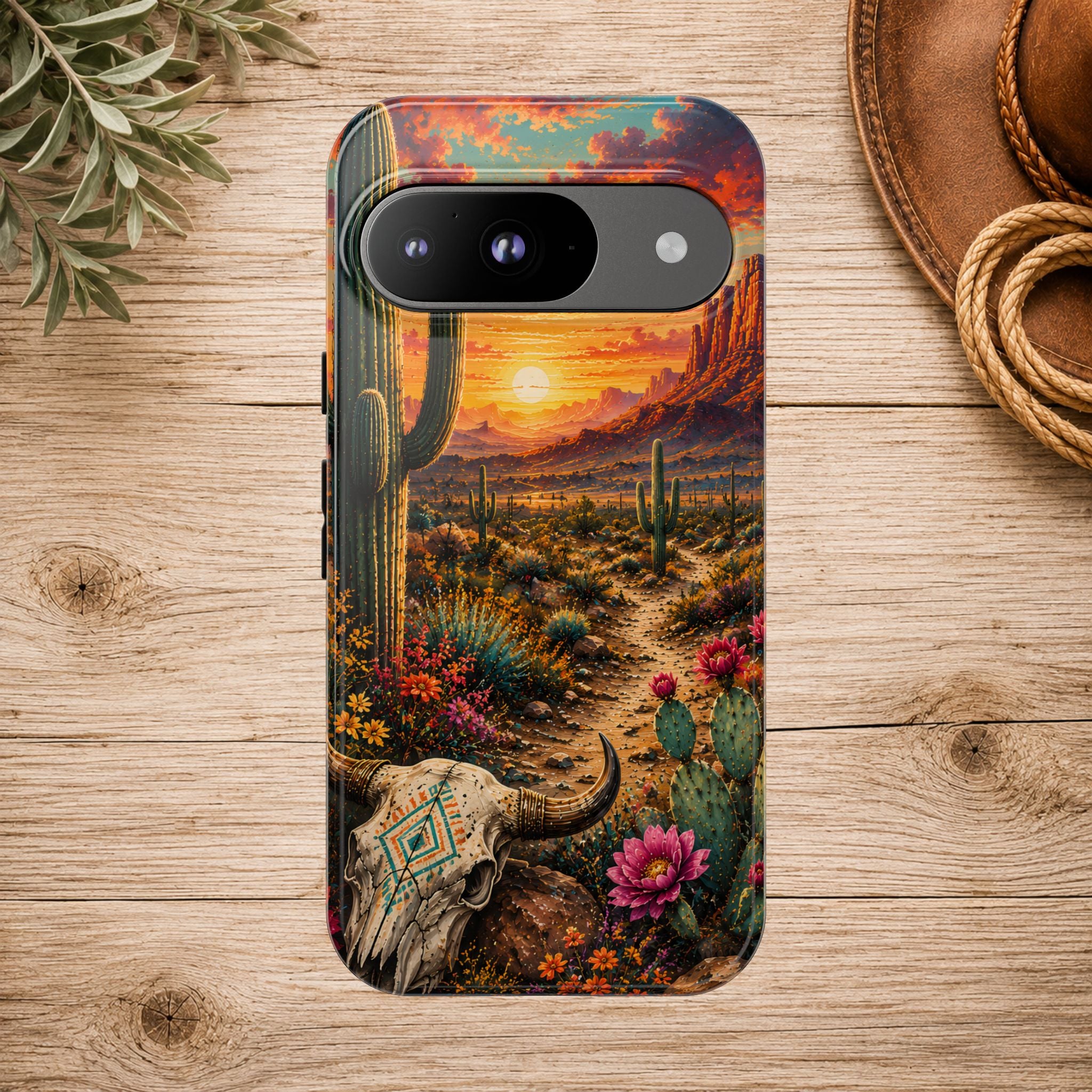 Southwest Desert Sunset Phone Case