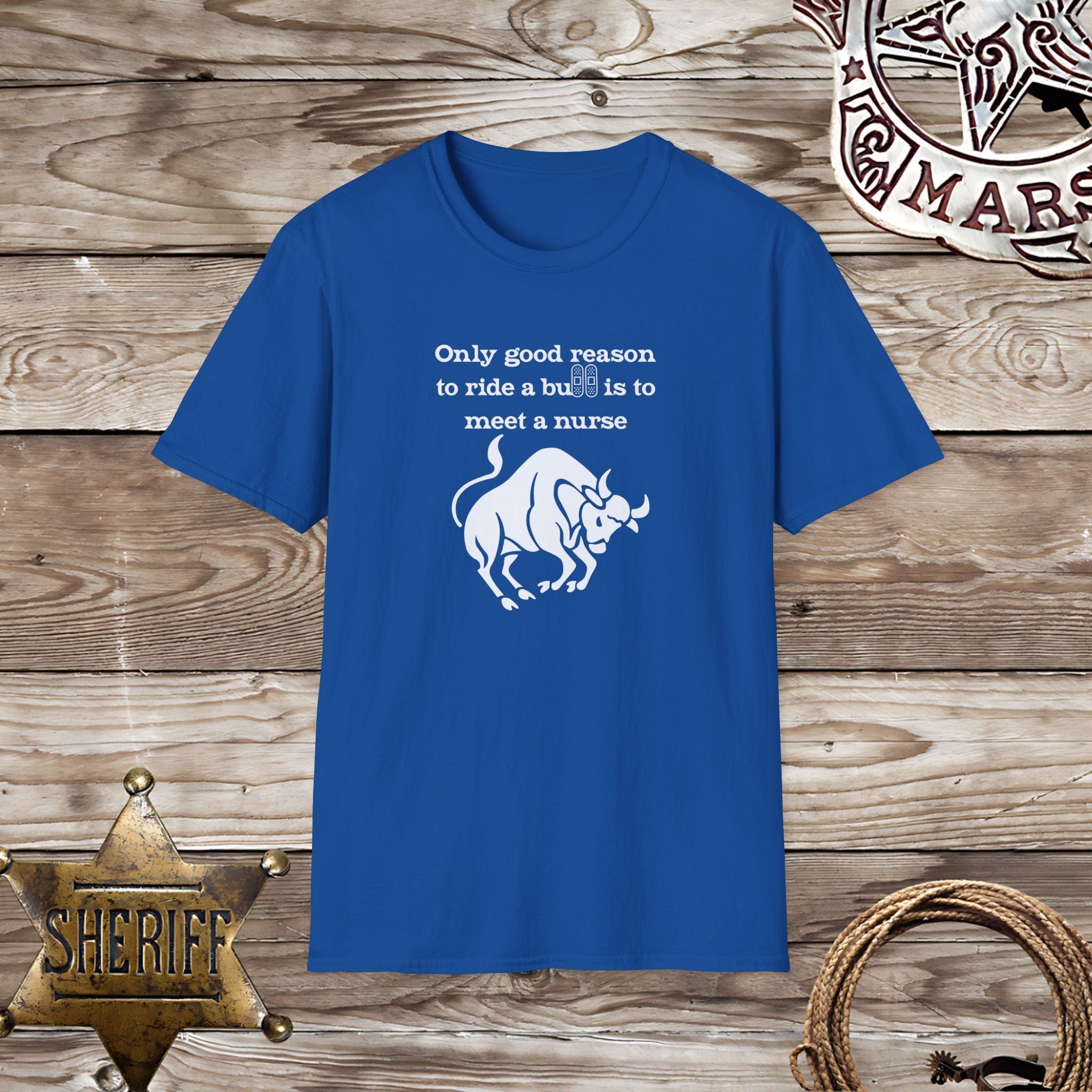 Ride Bull Meet a Nurse-T-Shirt