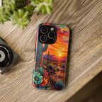 Desert Sunset Bloom Western Phone Case