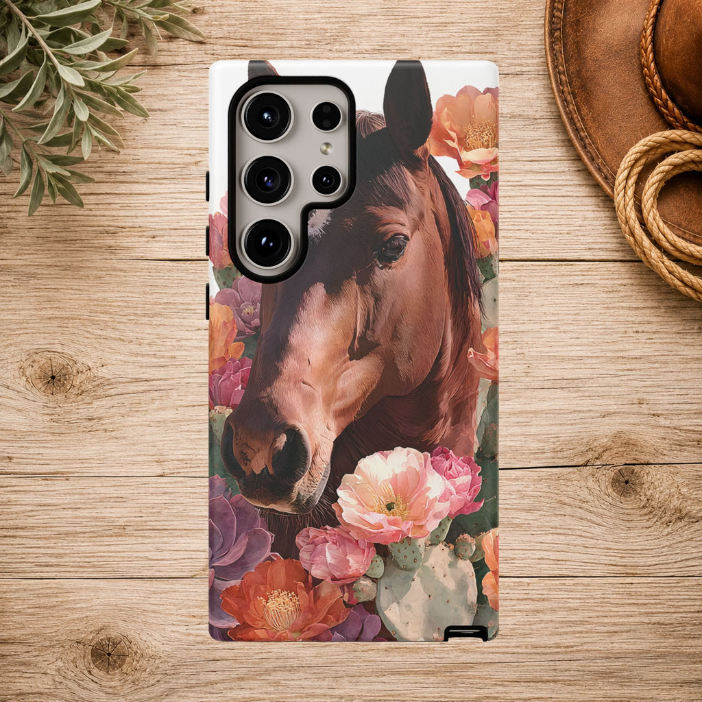 Horse Floral Phone Case