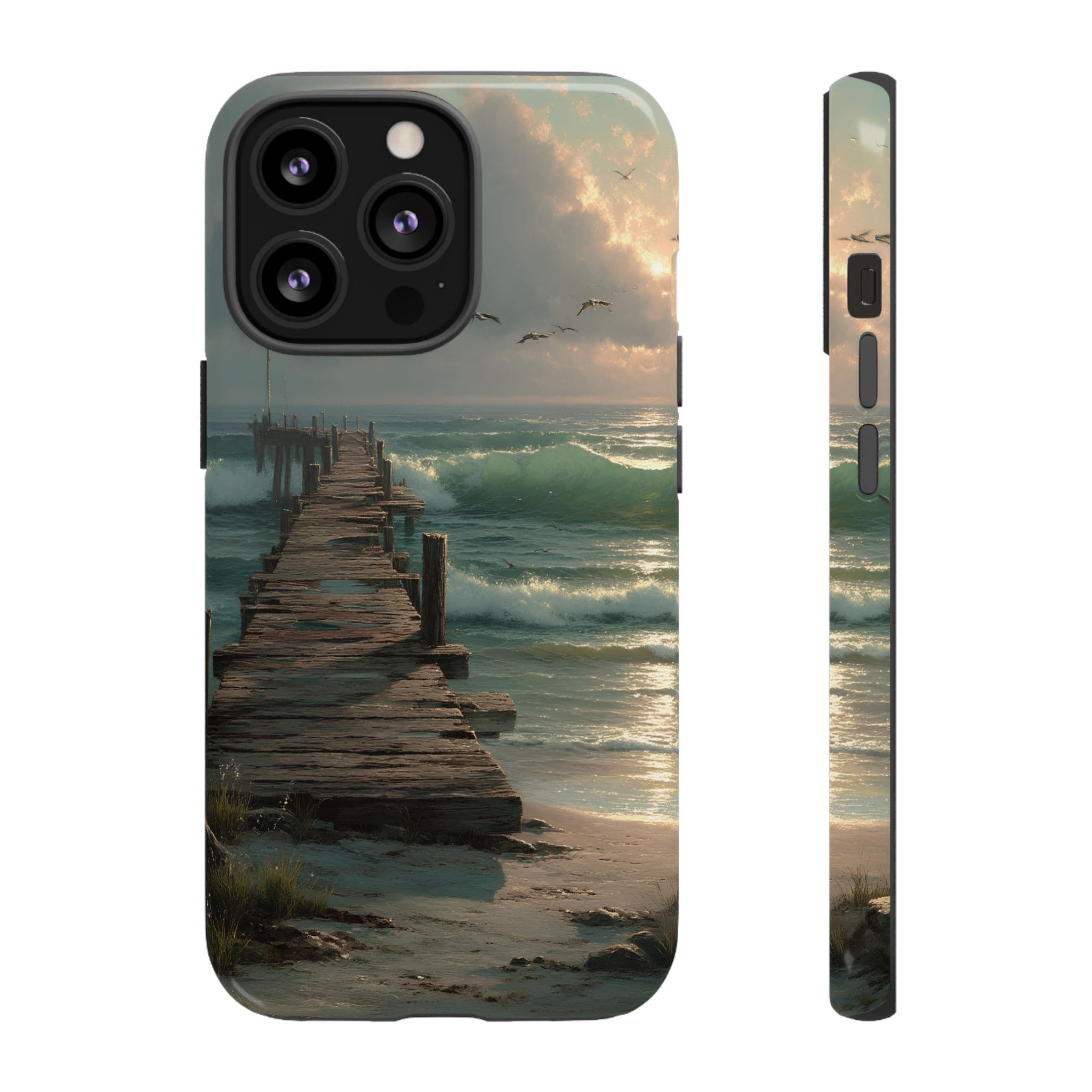 Wooden  Seaside Pier Phone Case