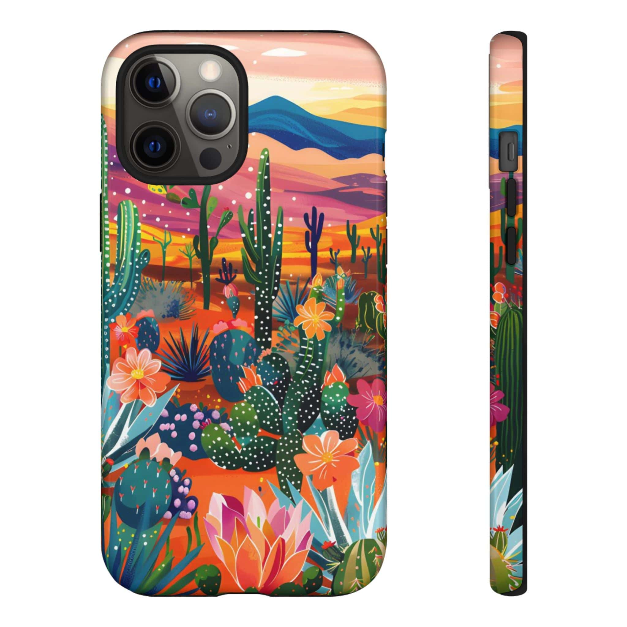 Colorful Cactus Phone Case