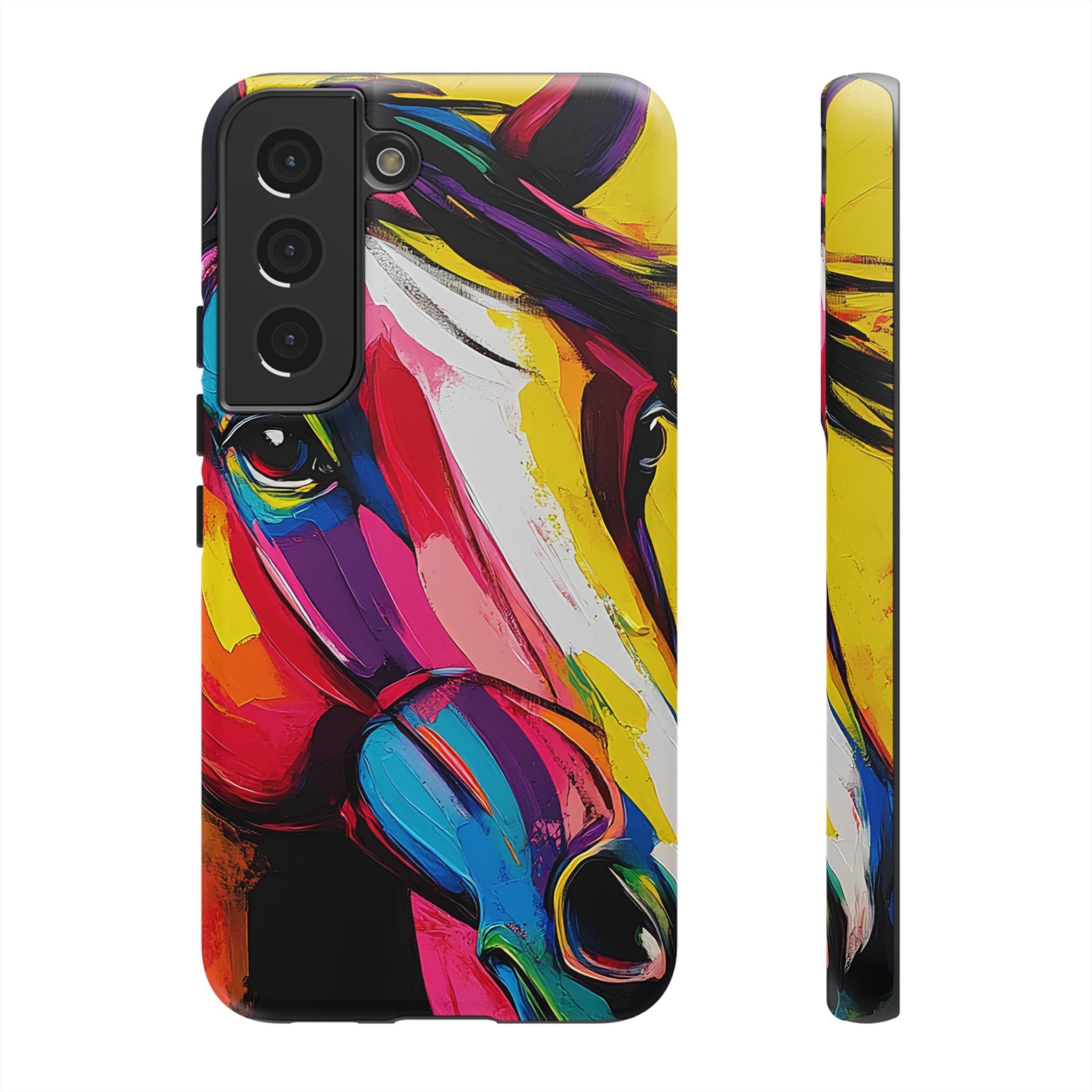 Abstract Colorful Horse Phone Case