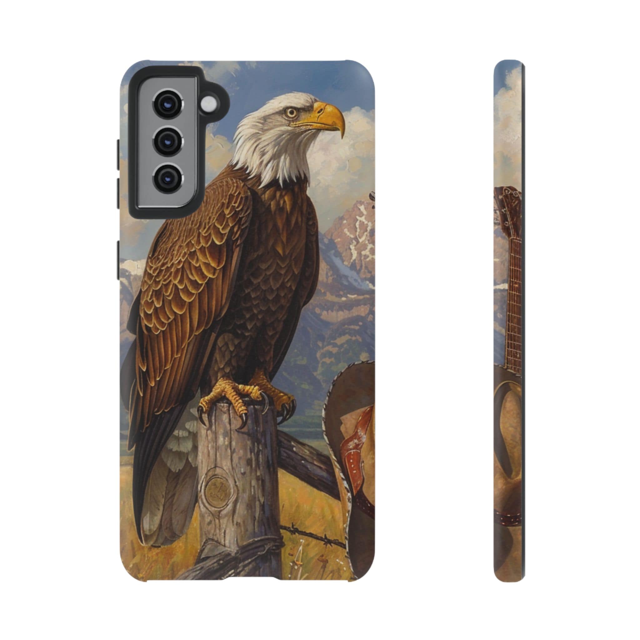 Vintage Bald Eagle Patriotic Phone Case
