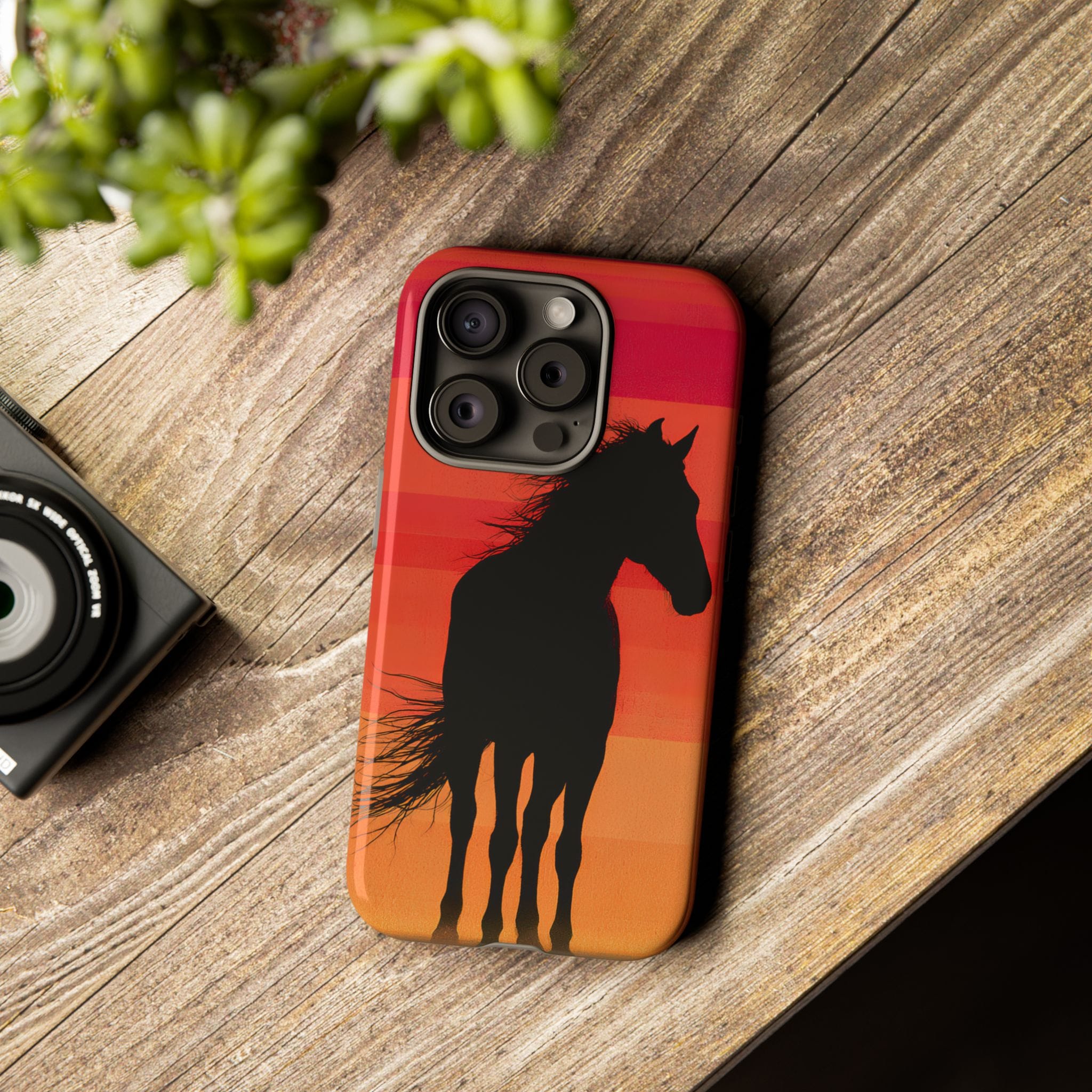 Sunset Spirit Horse Phone Case