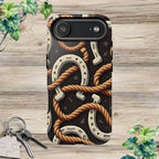 Horseshoes and Ropes-Phone Case
