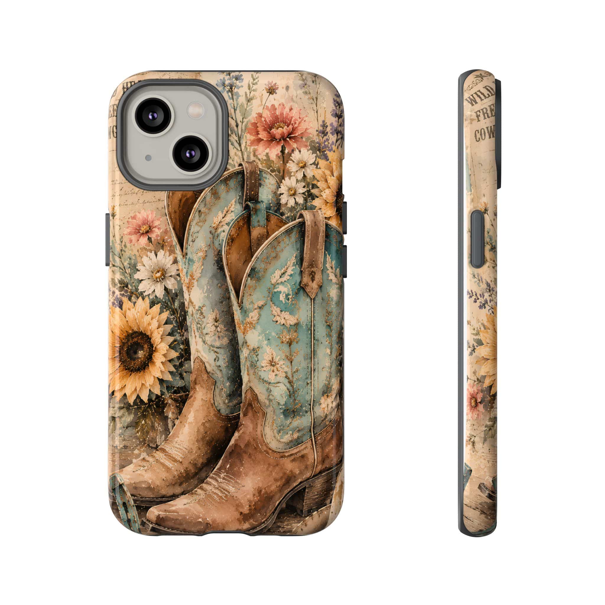 Rustique Sunflower Western iPhone Cover