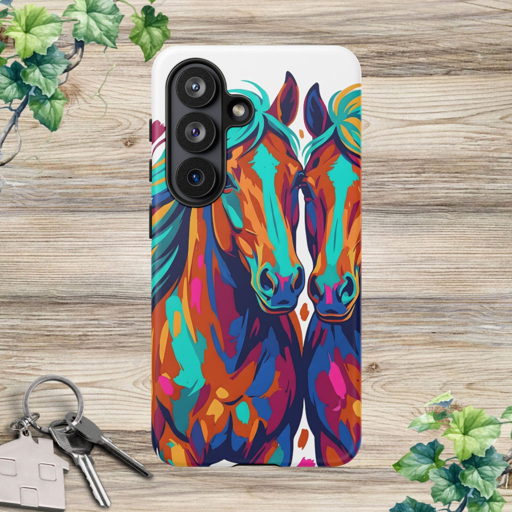 Vibrant Pop Art Equine Phone Case