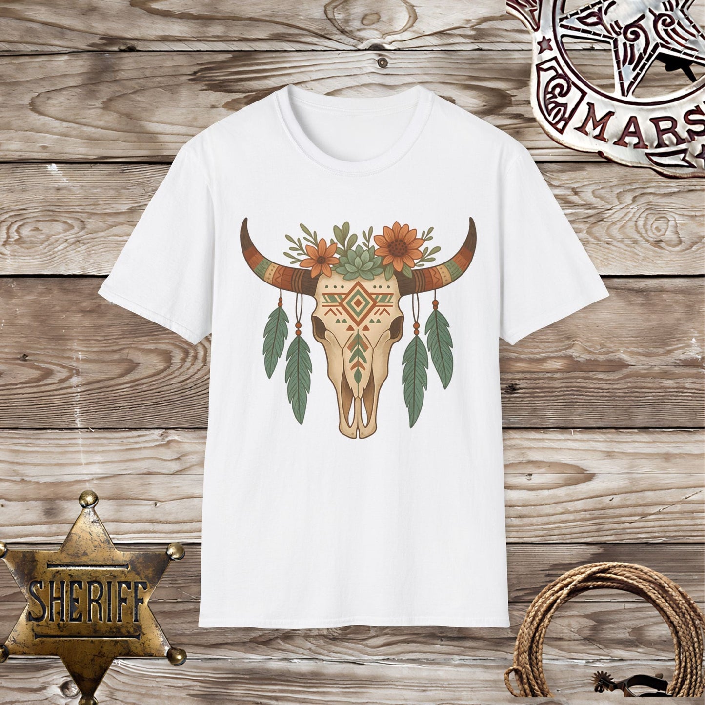 Boho Skelton Floral design