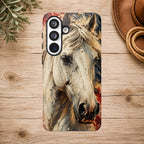 Patriotic White Horse Phone Case