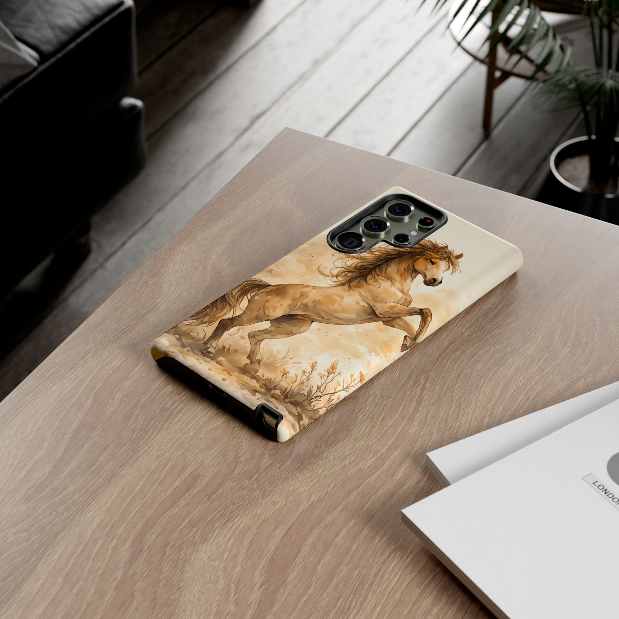 Horse Rearing Tough Phone Case