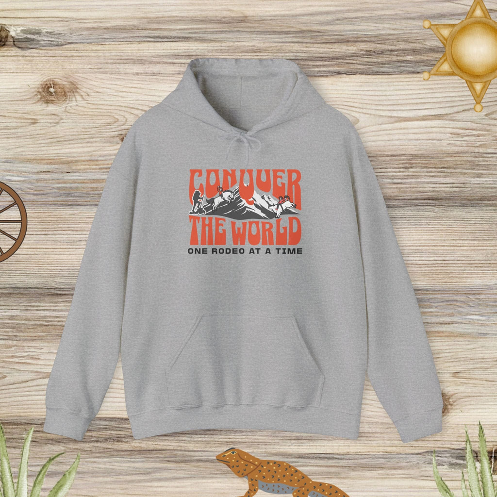 Unisex Hoodie -Conquer the World