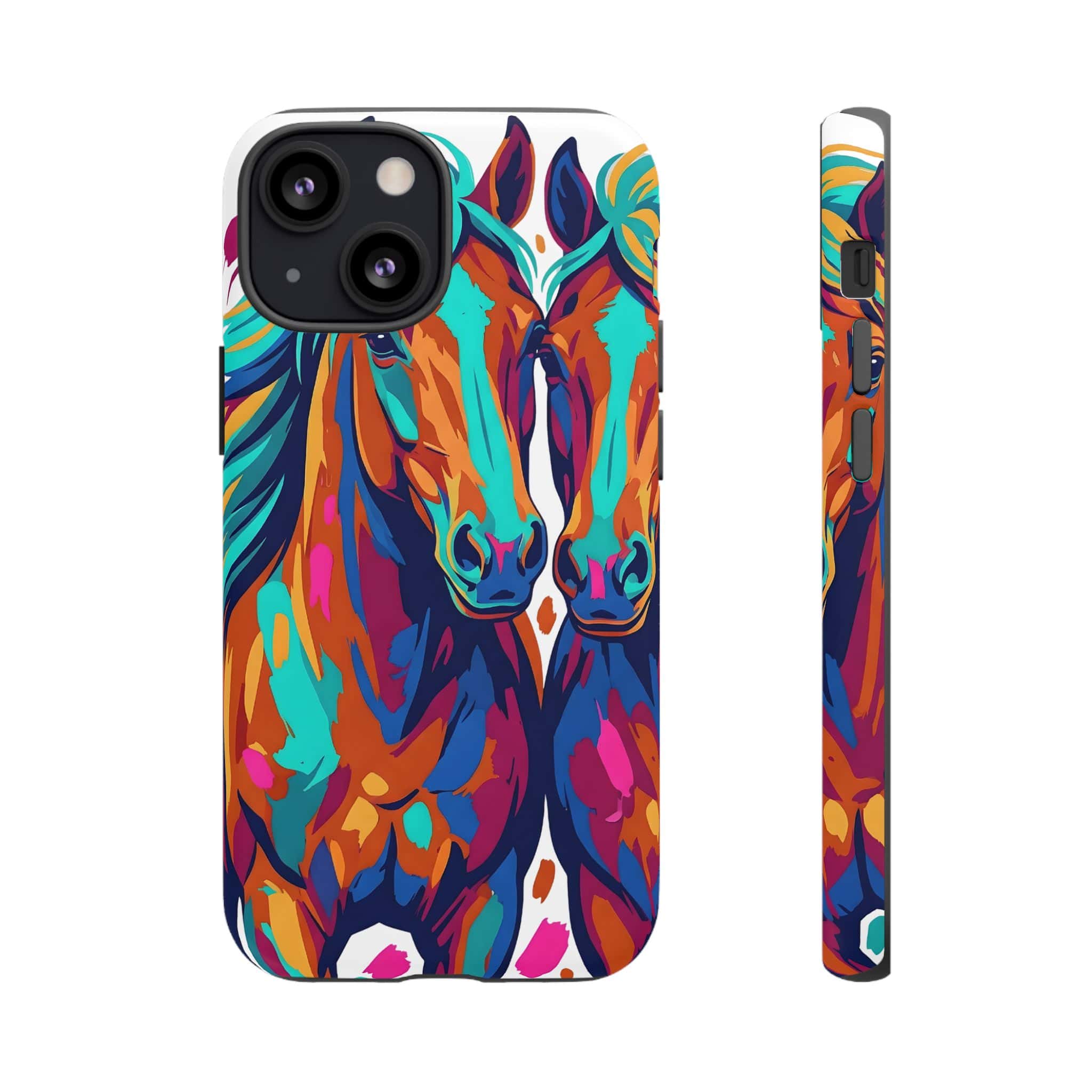 Vibrant Pop Art Equine Phone Case