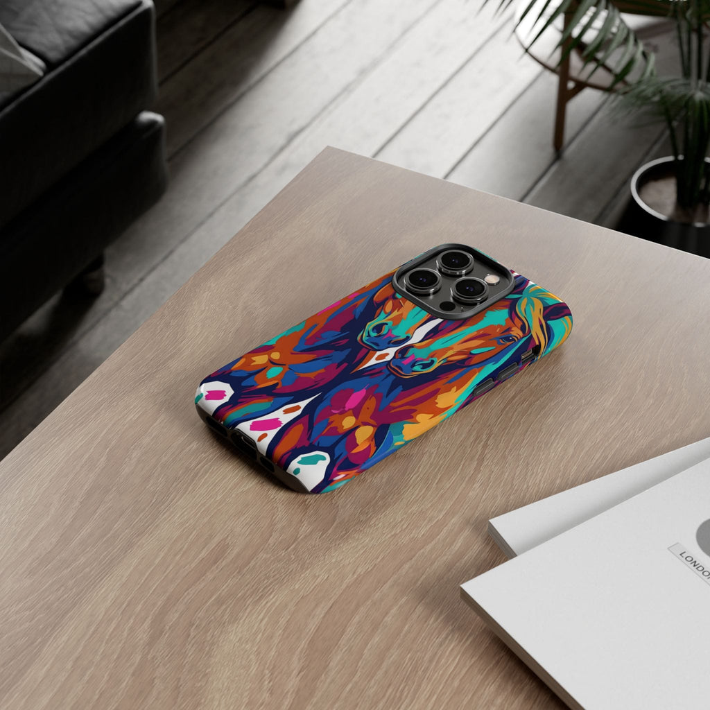 Vibrant Pop Art Equine Phone Case