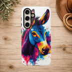 Color Splash Donkey Phone Case