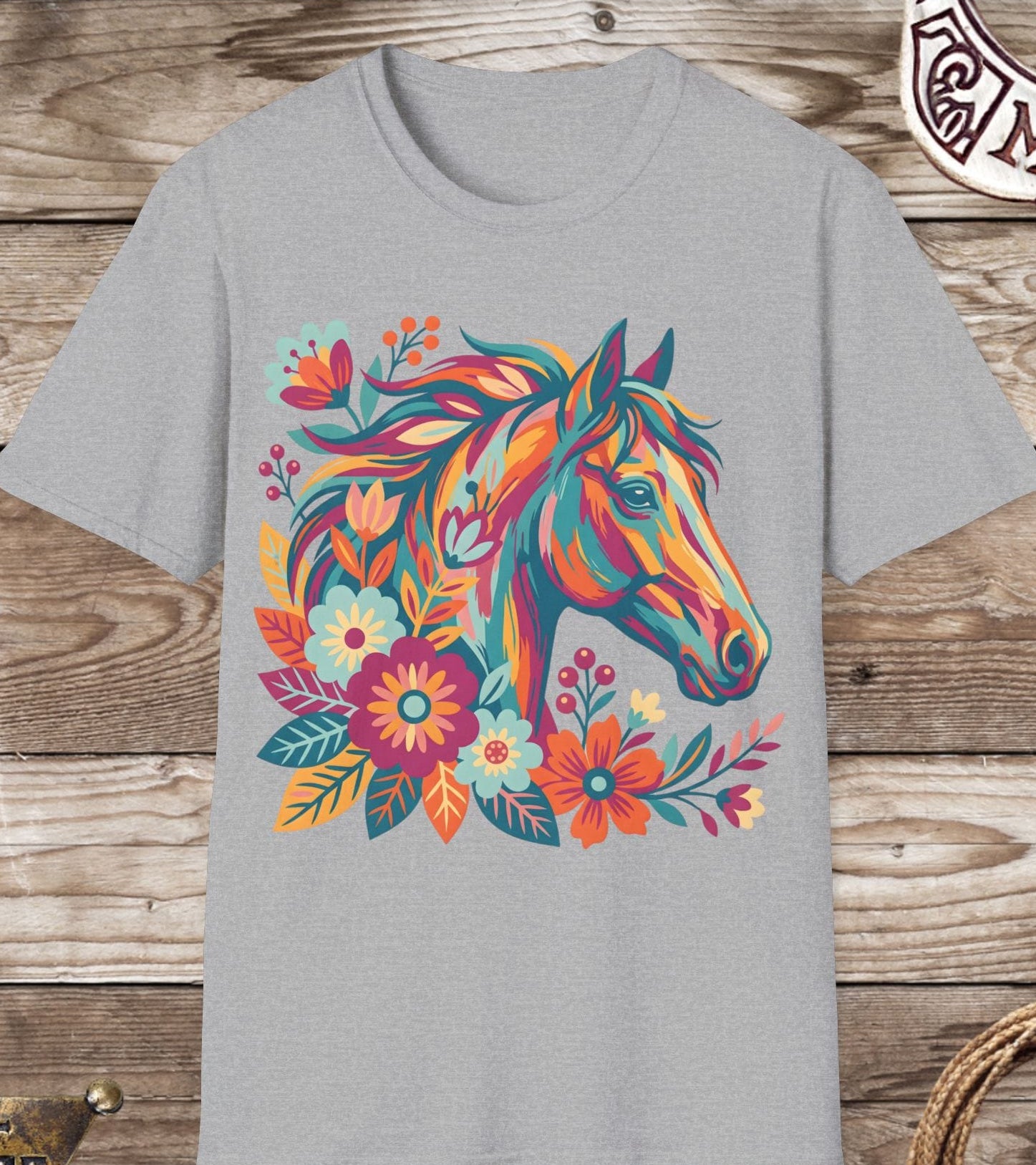 Wildflower Spirit Horse T-Shirt