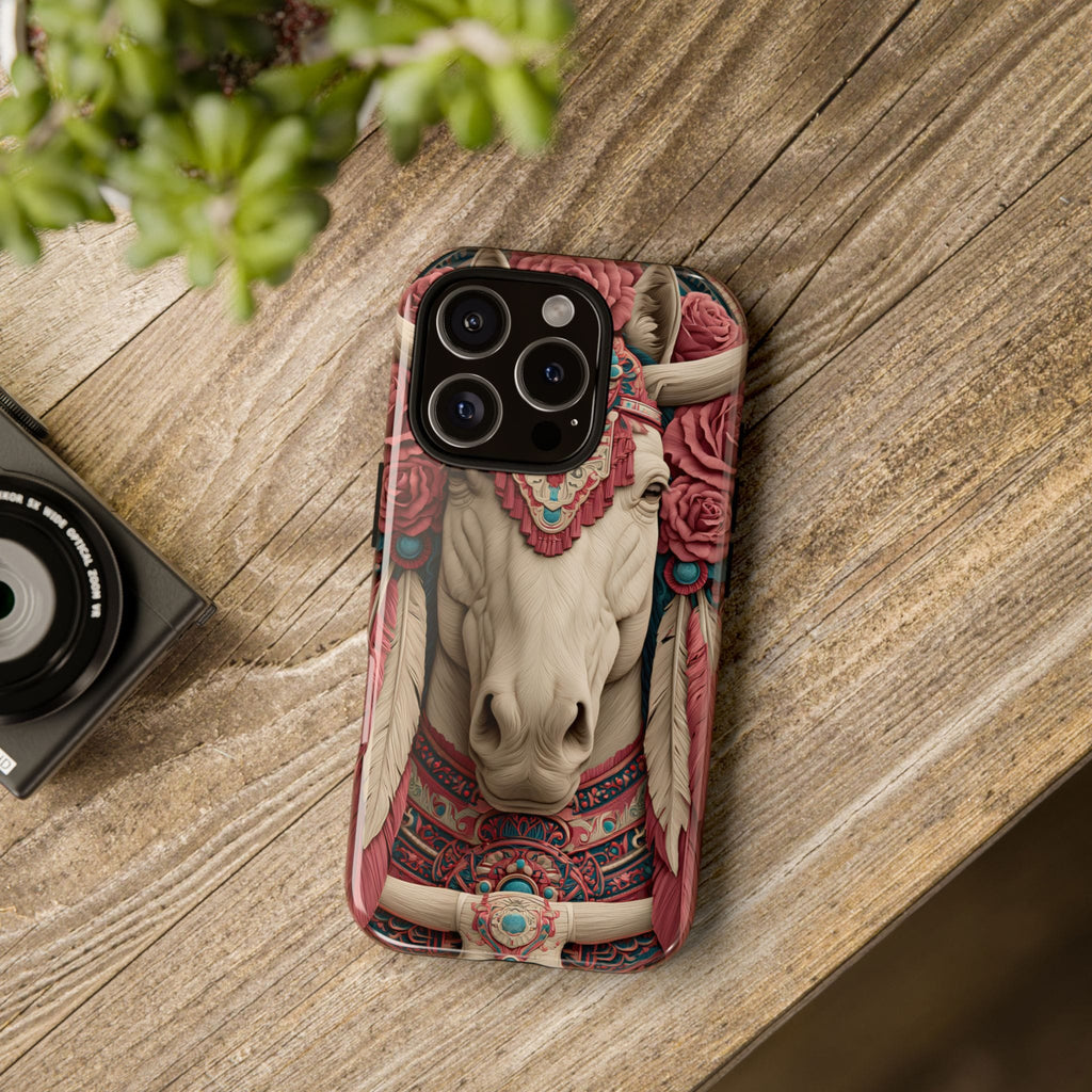 Boho Bull Phone Case