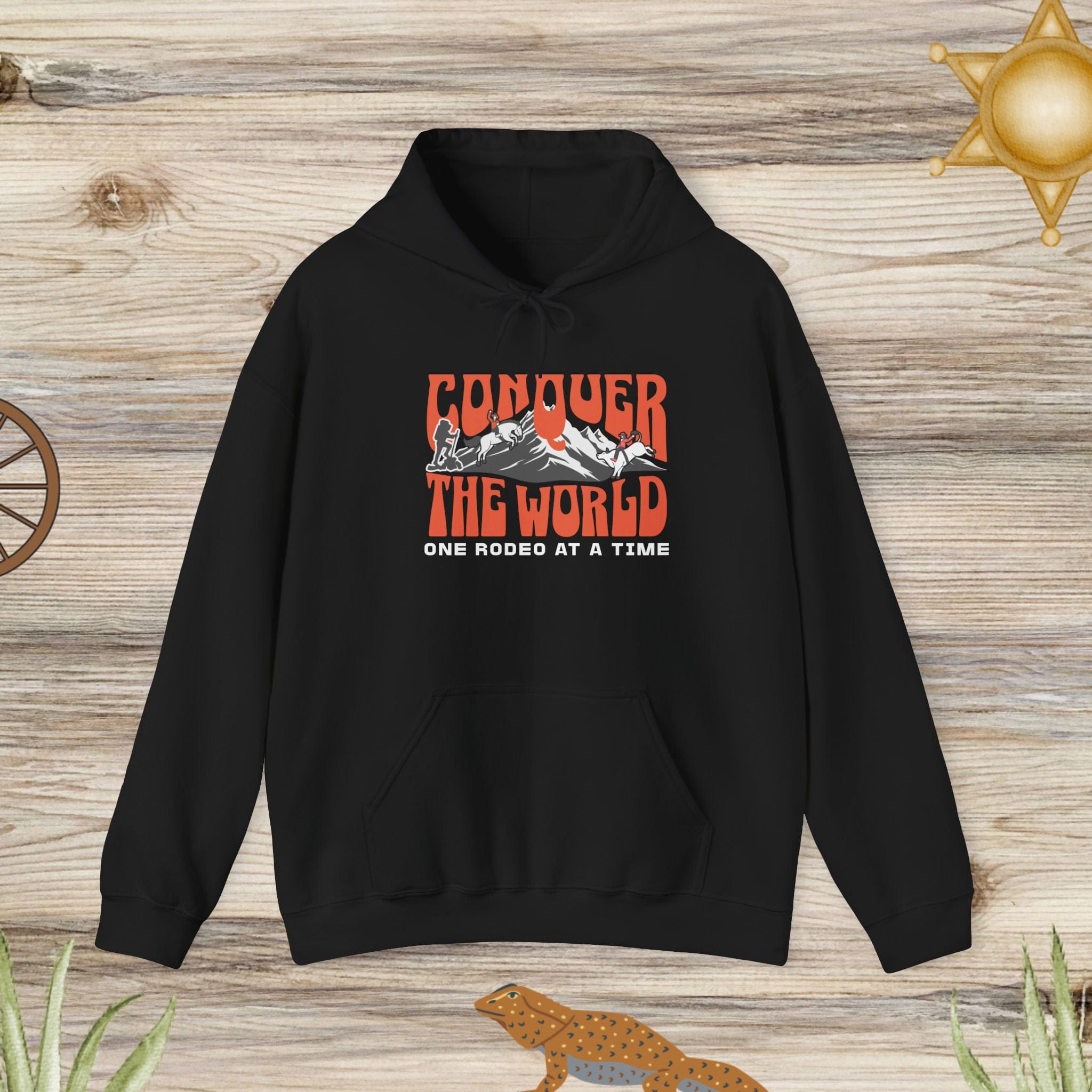 Unisex Hoodie -Conquer the World