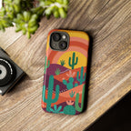 Desert Sunset Cactus Phone Case