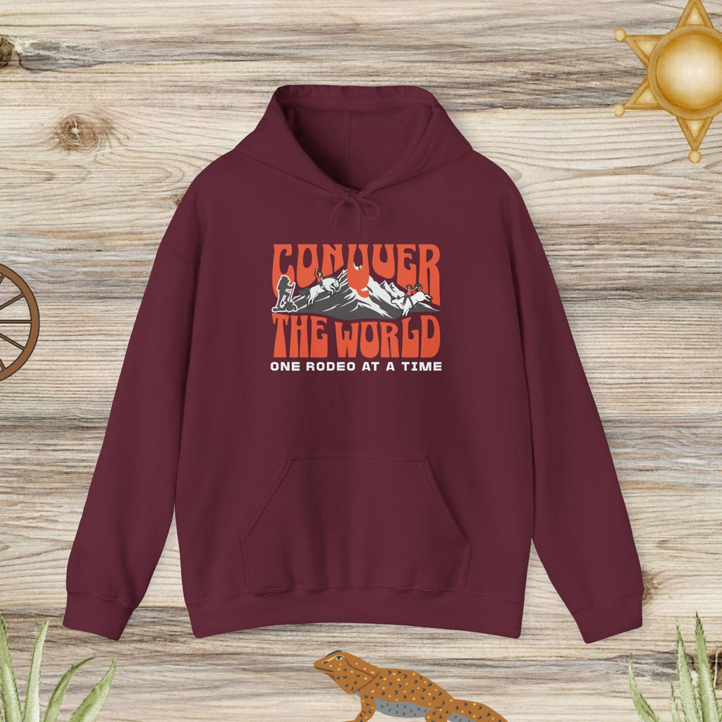 Unisex Hoodie -Conquer the World