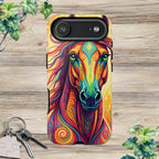 Vibrant Swirl Stallion - Phone Cover