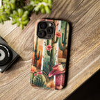 Southwestern Floral Cactus -Tough Case