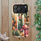 Southwestern Floral Cactus -Tough Case