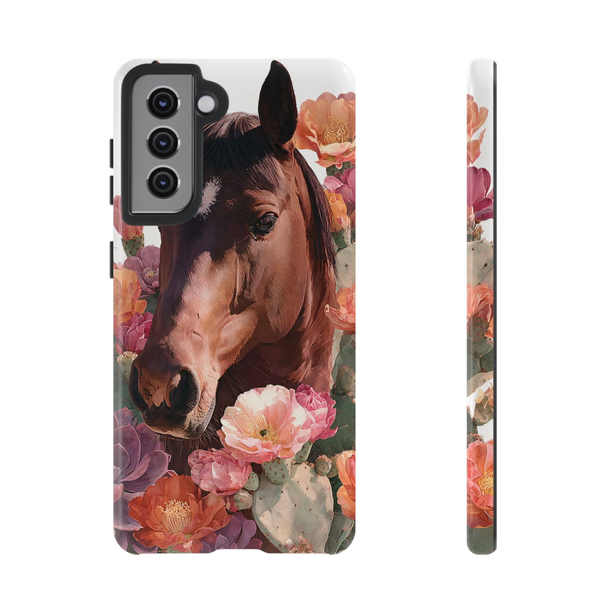 Horse Floral Phone Case