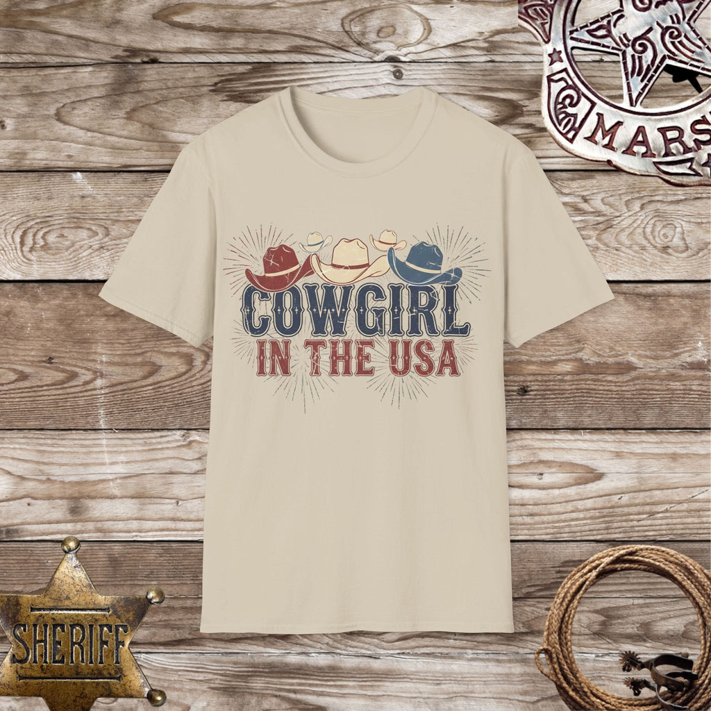 Cowgirl in the USA  T-Shirt