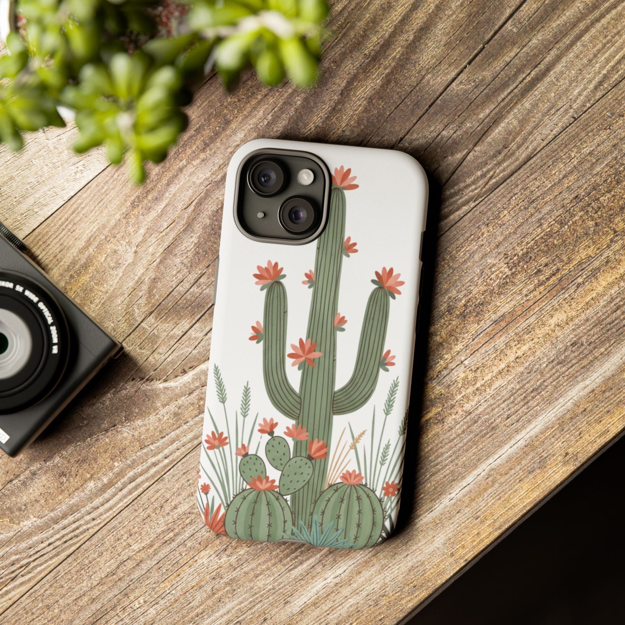 Desert Bloom Cactus Phone Case