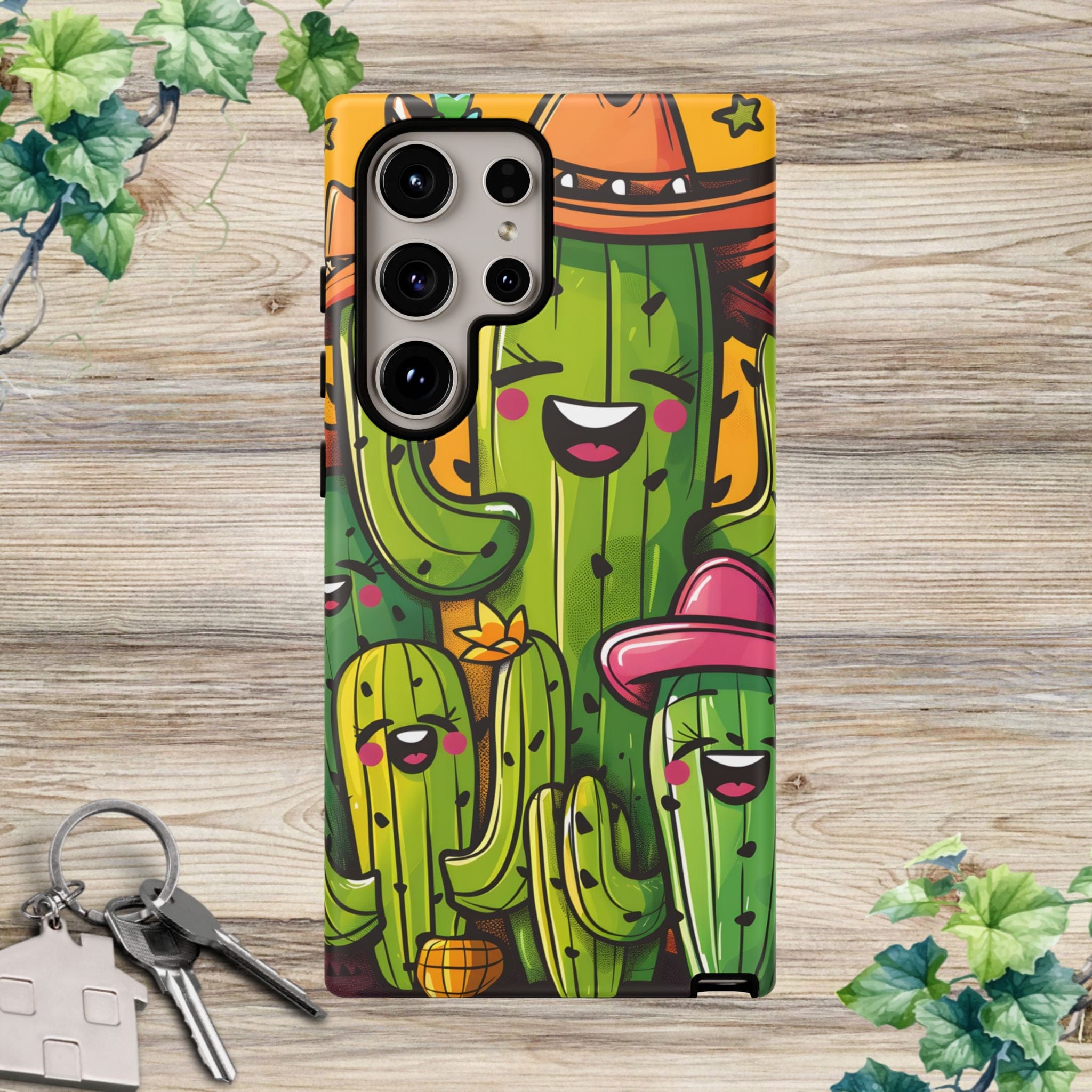 Happy Cactus Crew Phone Case