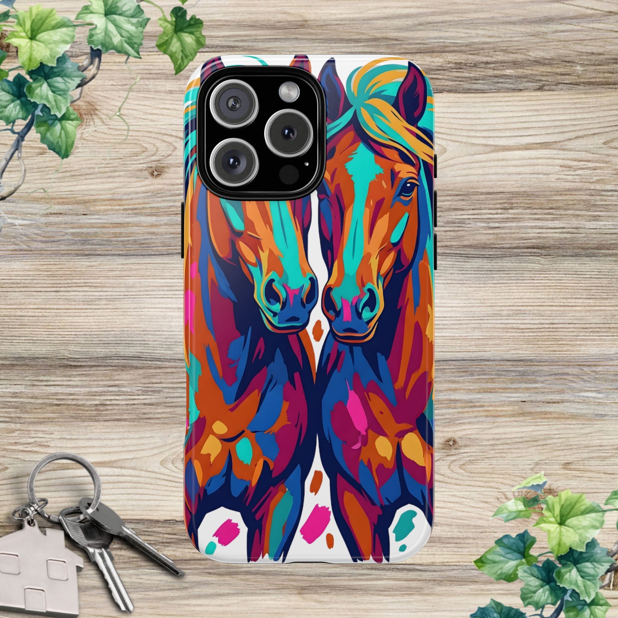 Vibrant Pop Art Equine Phone Case