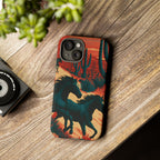 Desert Run Wild Horse Phone Case