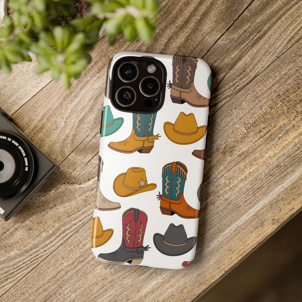 Hat & Boots Phone Cases