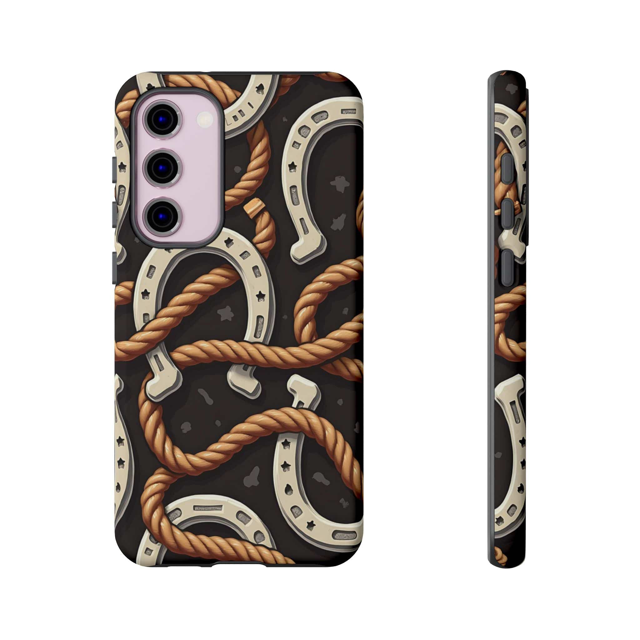 Horseshoes and Ropes-Phone Case