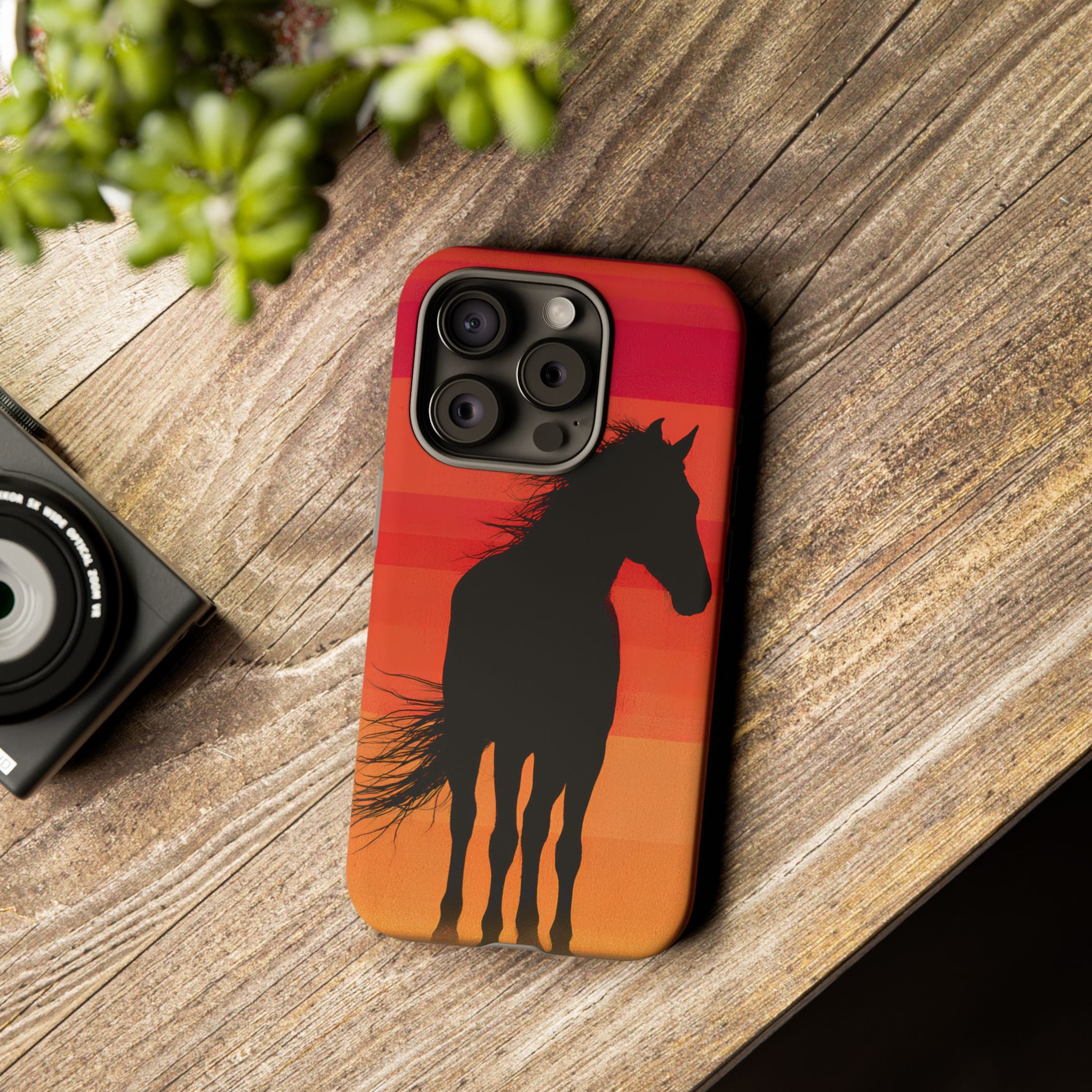 Sunset Spirit Horse Phone Case