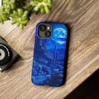 Blue Desert Moon Phone Case
