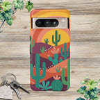 Desert Sunset Cactus Phone Case