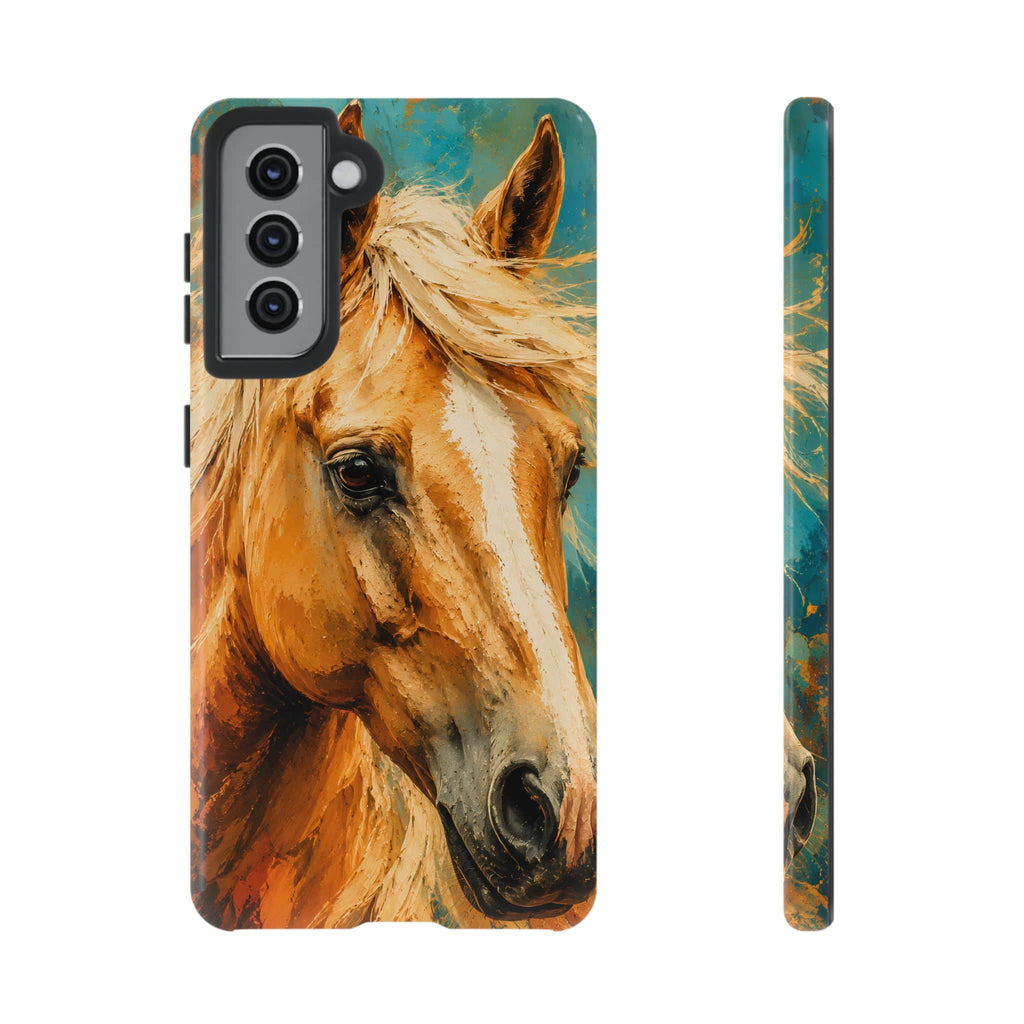 Golden Spirit Horse Phone Case