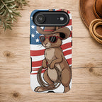 Patriotic Cowboy Bunny Phone Case