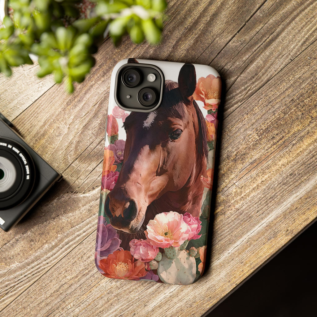 Horse Floral Phone Case