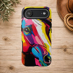 Abstract Colorful Horse Phone Case