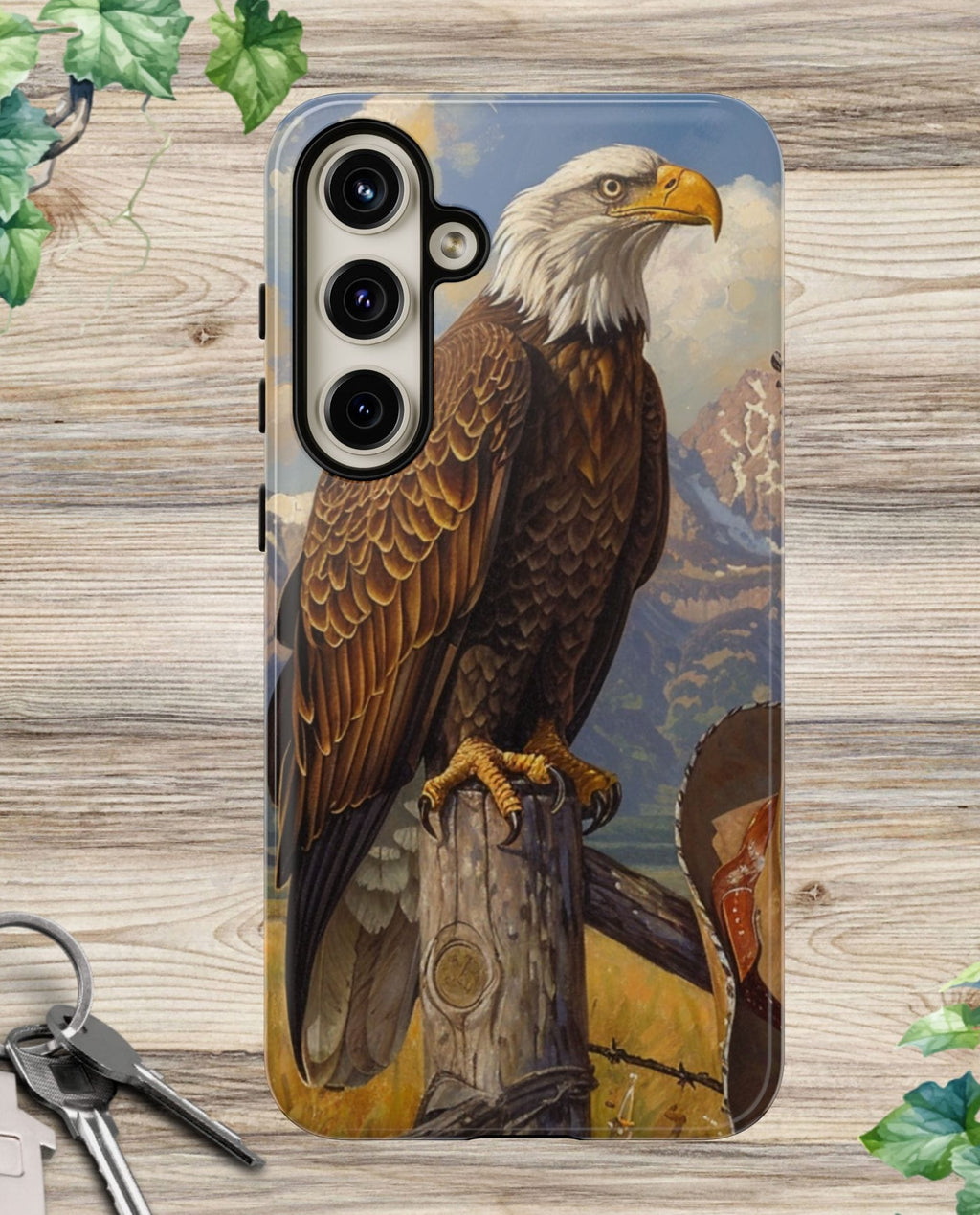 Vintage Bald Eagle Patriotic Phone Case